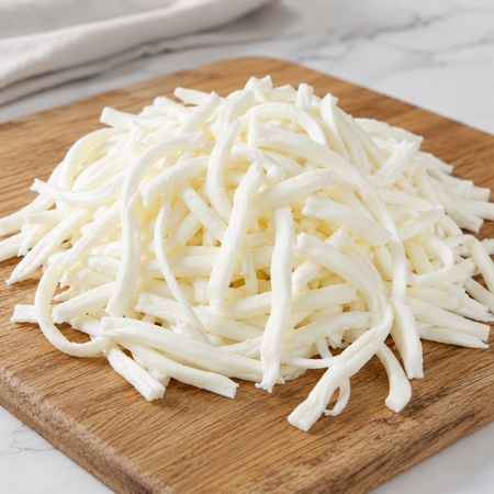 Queso Mozzarella en Hebras para Pizza 1kg