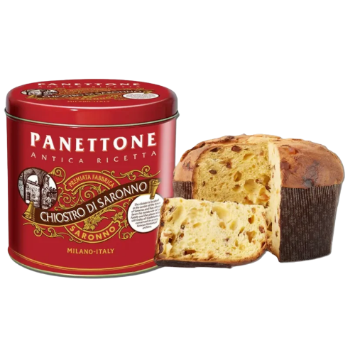Panettone Clásico Italiano Lata 1 kg