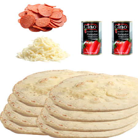 Pack 8 pizzas para Armar