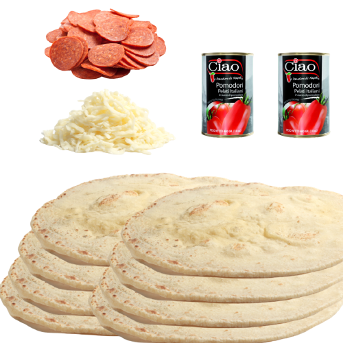 Pack 8 pizzas para Armar
