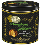 Panettone Pistacho Luxury Lata 750 gr