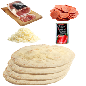 Pack 4 pizzas para Armar