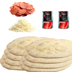 Pack 8 pizzas para Armar