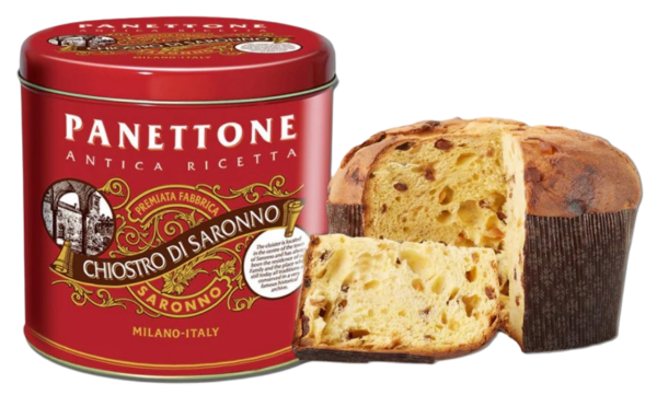 Panettone Clásico Italiano Lata 1 kg